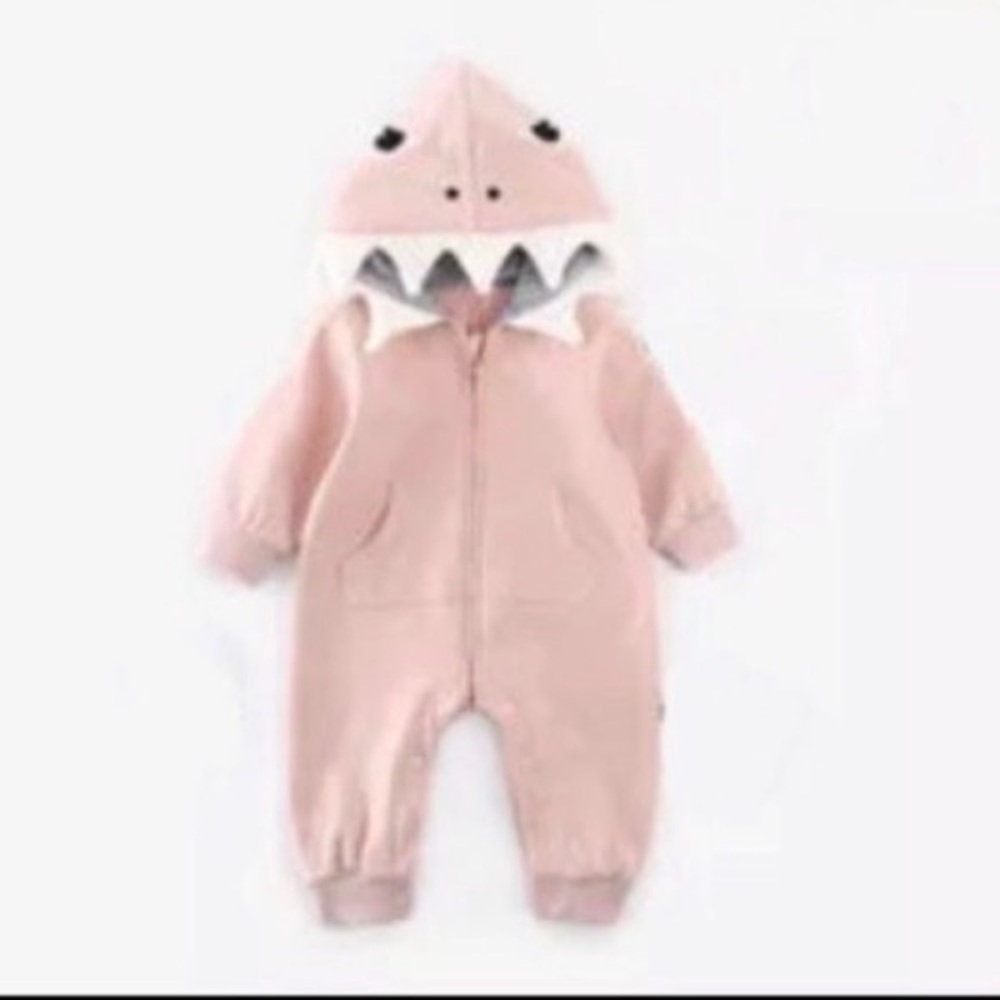 🎃Last One! 6-12mo Pink Baby Shark
